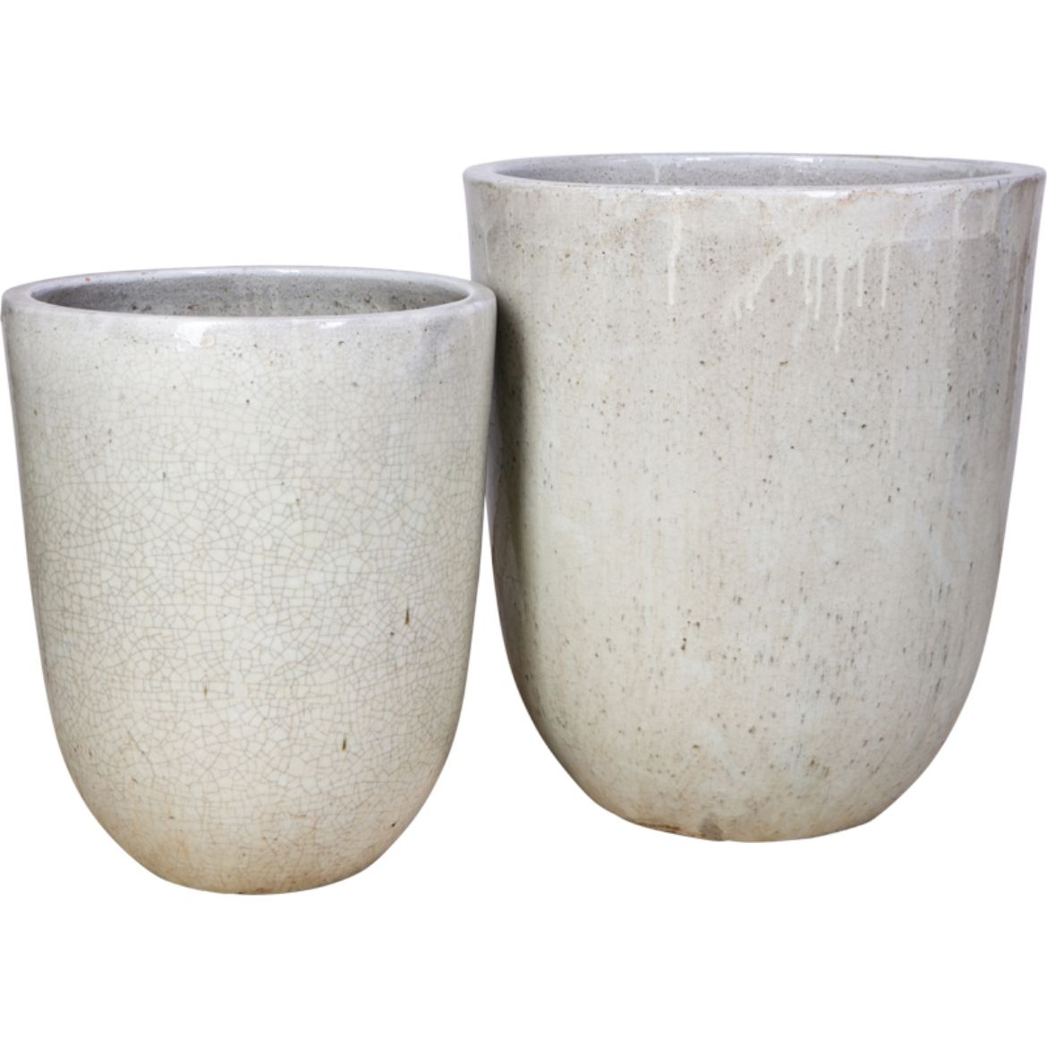 Picture of Tall Vestro Planter Set of 2 A,B - Birch White