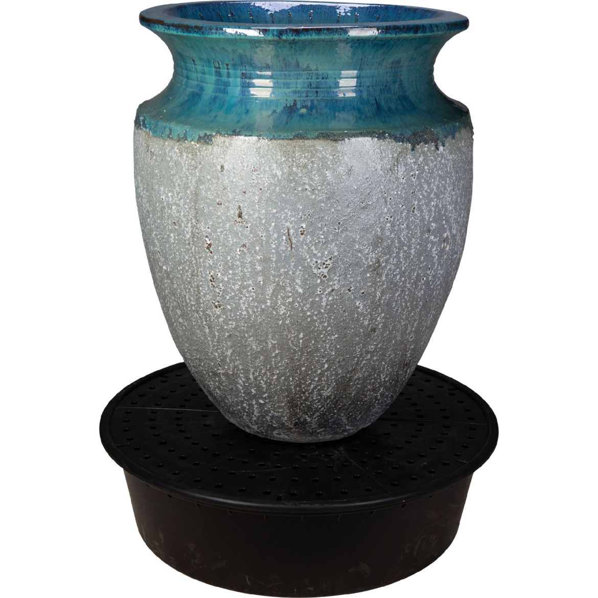 Picture of 28 in. Maximus Jar Fountain Kit - Azul over Greystone