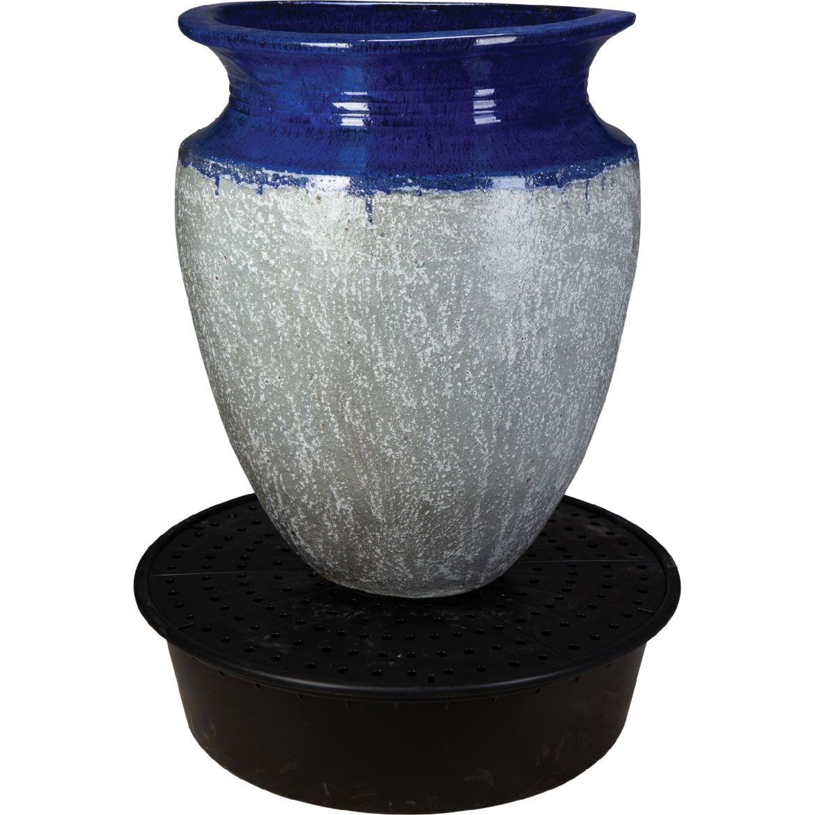 Picture of 28 in. Maximus Jar Fountain Kit - Blue over Greystone