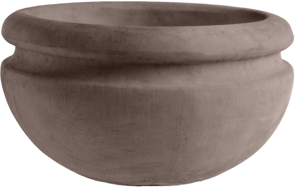 Picture of 25 in. Low Rim Bowl Planter - Natural Finish  - Cocoa