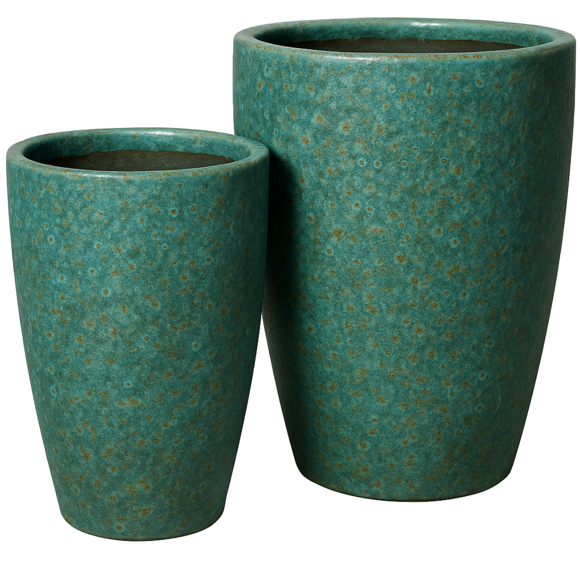 Picture of Calypso Vase Set of 2 A,B - Dark Lunar Blue