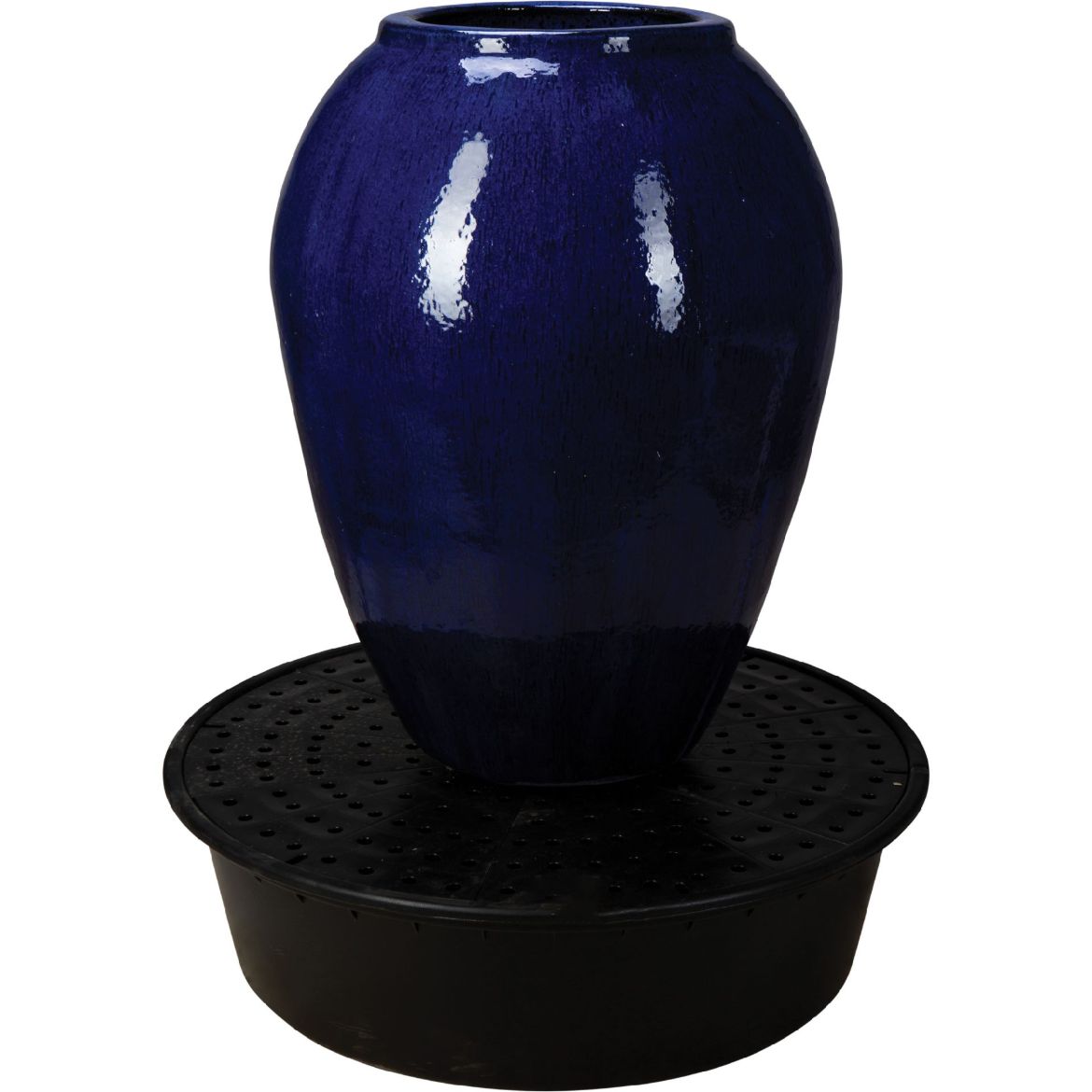 Picture of 25 in. Gold Urn Fountain Kit - Falling Blue